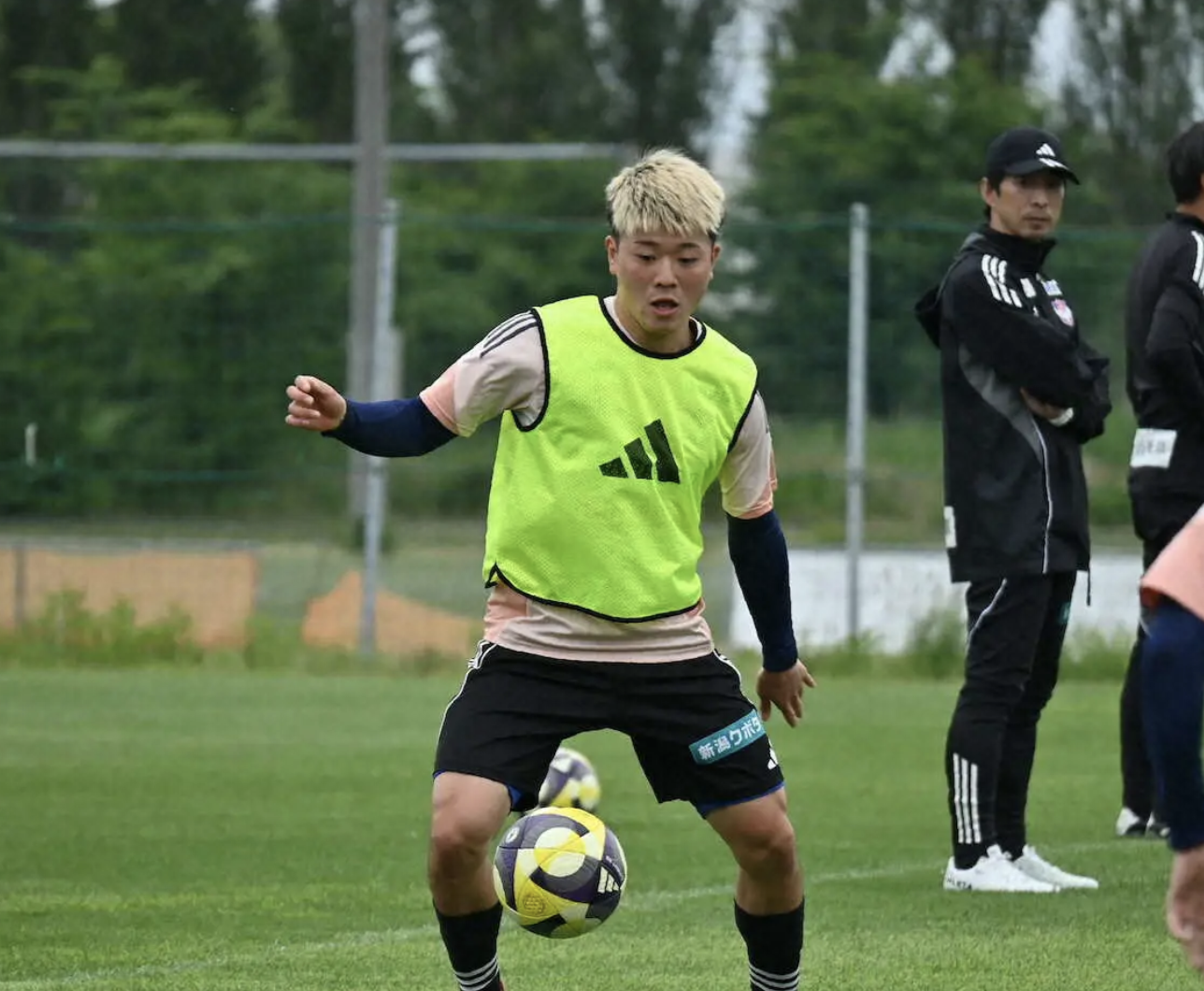 新潟前锋:我不想要个人连场进球,只想对阵名古屋拿到三分