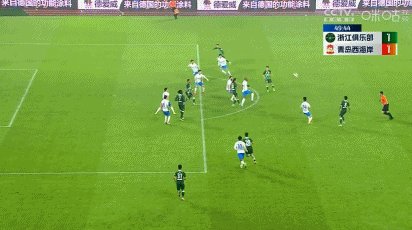 1712409881540050287.gif 【中超】内尔松卢斯世界波阿兰失点 浙江1比2西海岸