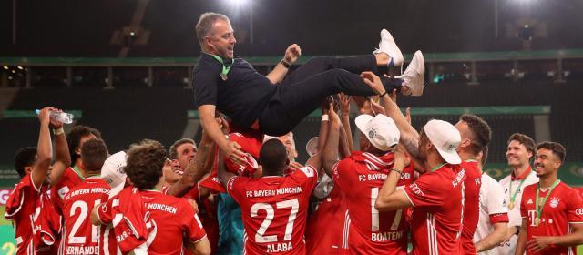 1613117526923007507.jpg 又是59分钟制胜,又是1比0,从三冠到六冠,拜仁牛!